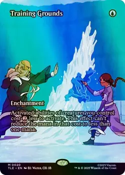 Training Grounds (Borderless) Avatar The Last Airbender EternalLegal NM MTG Foil - Image 1