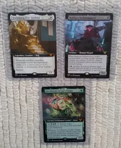Magic the Gathering Extended Art Commander Kamigawa Neon Dynasty Lot of 3 - Image 1