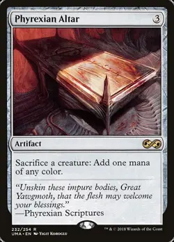 MTG - Phyrexian Altar - Fanart Double Masters - EDH / Playtest - Image 1
