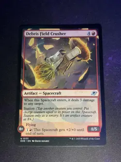 MTG * Debris Field Crusher Edge Of Eternities * 1X * NM - Image 1