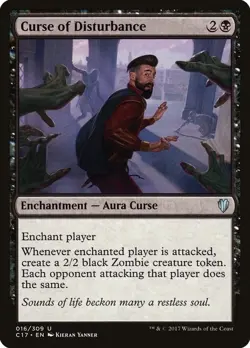 Curse of Disturbance - Commander 2017 - Magic The Gathering - MTG - Image 1