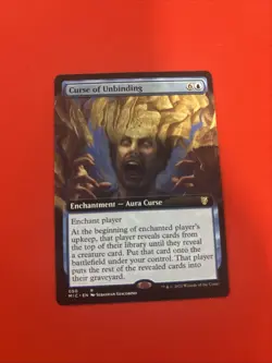 Curse of Unbinding (Extended Art) Commander: Innistrad: Midnight Hunt Mtg - Image 1