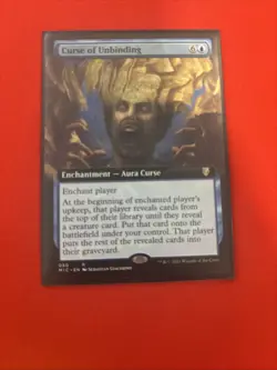 Curse of Unbinding (Extended Art) Commander: Innistrad: Midnight Hunt Mtg - Image 3