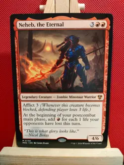 Neheb, the Eternal - Commander: Murders at Karlov Manor - Mythic - NM - MTG - Image 1