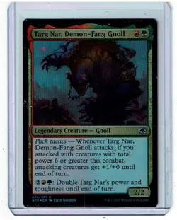 Targ Nar, Demon-Fang Gnoll - Foil - Adventures in the Forgotten Realms - Image 1