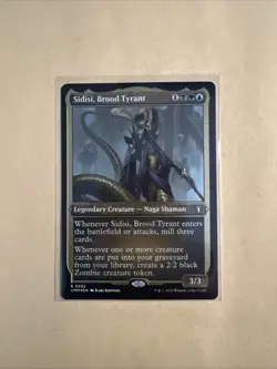 MTG Sidisi, Brood Tyrant CMM 0592 R NM Foil Etched - Image 1