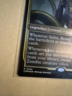 MTG Sidisi, Brood Tyrant CMM 0592 R NM Foil Etched - Image 3