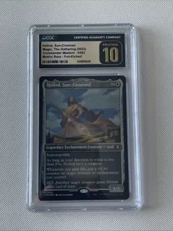 CGC 10 Pristine HELIOD, SUN-CROWNED - FOIL ETCHED - Highest CGC Graded - Only 1 - Image 1