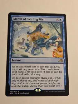 March of Swirling Mist X1 NEO MTG Kamigawa: Neon Dynasty - Image 1