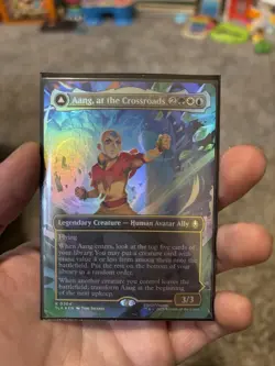 Aang, at the Crossroads (Borderless) - Avatar: The Last Airbender FOIL - Image 1