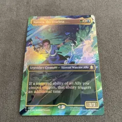 Katara, the Fearless - #0305 -Borderless- FOIL- Avatar: The Last Airbender MTG - Image 1