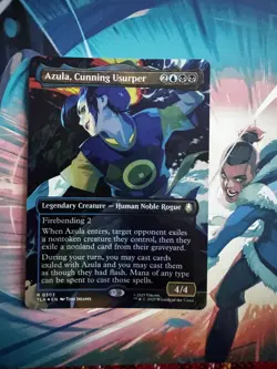 Azula, Cunning Usurper TLA-0303 Avatar MTG Boarderless Foil Rare - Image 1