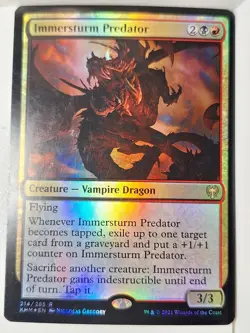 Immersturm Predator - FOIL - Kaldheim - Magic the Gathering MTG Nice! - Image 1