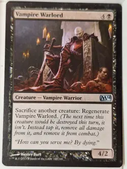 Vampire Warlord - Magic 2014 Core Set M14 - Magic the Gathering MTG Nice! - Image 1