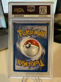 2000 Pokemon Rocket Prerelease #8 Dark Gyarados Holo PSA 6 - Image 2