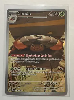 Crustle - 186/182 - Pokemon Destined Rivals Illustration Rare NM - Image 1