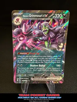 Marnie's Grimmsnarl Ex 136/182, Destined Rivals, Pokemon, NM - Image 1