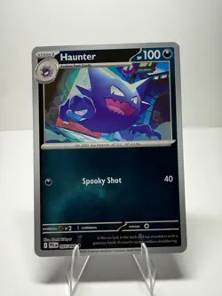 Pokemon Haunter - Reverse Holo Uncommon ME02: Phantasmal Flames 055/094 NM - Image 1