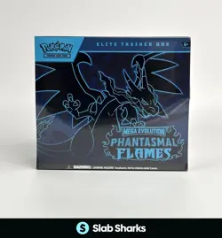 POKEMON TCG MEGA EVOLUTION PHANTASMAL FLAMES SEALED ELITE TRAINER BOX ETB - Image 1