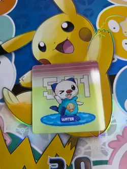 Pokemon 3D Lenticular card Oshawott - Image 1