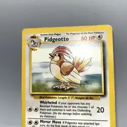 Pidgeotto 22/102 Base Set Unlimited Pokemon Card HP - Image 5