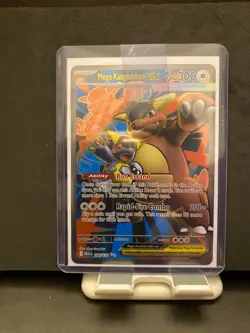 2025 Pokemon Mega Evolution Kangaskhan ex Ultra Rare #164/132 NM - Image 1