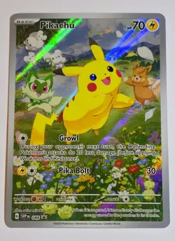 Pikachu SVP 088 Scarlet & Violet Promo Cards Pokemon TCG & Bonus Card - Image 2