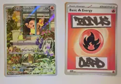 Charmander SVP 044 Scarlet & Violet Promo Cards Pokemon TCG & Bonus Card - Image 1