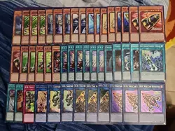 Yugioh 45 Card R.B. Deck Core Stage Landing Valcan Booster Lambda Cannon Engage - Image 1