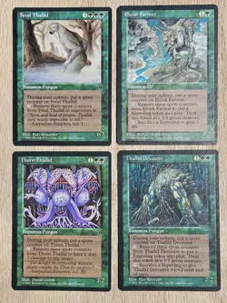 MTG - (x14) Fungus/Thallid/Saproling Cards. Various Sets/Conditions. - Image 1