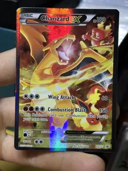 #3 Charizard EX XY121 Black Star Promo 2016 Full Art Holo Pokemon Card TCG - Image 3