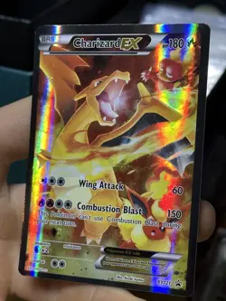 #3 Charizard EX XY121 Black Star Promo 2016 Full Art Holo Pokemon Card TCG - Image 4