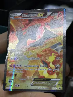#3 Charizard EX XY121 Black Star Promo 2016 Full Art Holo Pokemon Card TCG - Image 5