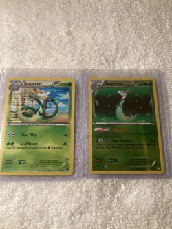 2011 Pokemon Two Cards ￼Serperior 5/114 6/114 (G1)￼ - Image 1