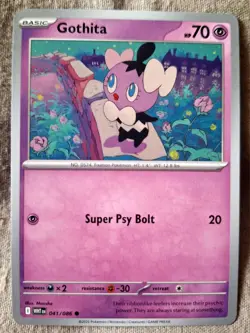Pokemon Cards: Gothita | 41/86 | Common Regular | S&V: White Flare - Pokemon TCG - Image 1