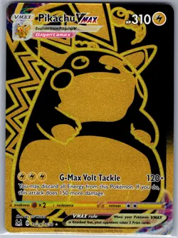 Pikachu VMAX TG29/TG30 SWSH11: Lost Origin Trainer Gallery - Pokemon Card - NM - Image 1