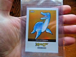 MetaZoo Topps Chrome Chessie Gold Refractor Card Cryptid Camera 11/50 - Image 1