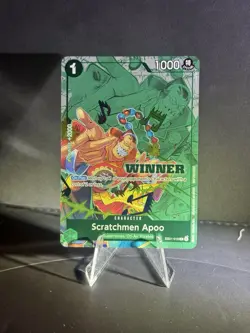Scratchmen Apoo (Winner Pack 2025 Vol. 2) - One Piece Promotion Cards (OP-PR) - Image 1