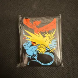 Pokemon Hidden Fates ETB Legendary Birds Card Sleeves Sealed 65ct - Image 1