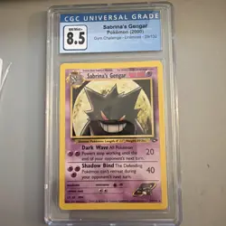 CGC 8.5 Sabrina's Gengar 2000 Gym Challenge 29/132 Rare Pokemon Card - Image 1