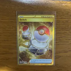 Switch 206/165 - Scarlet & Violet 151 Hyper Rare Pokemon Card - NM - Image 1