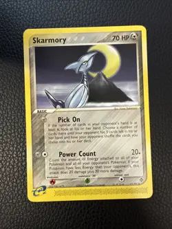 Skarmory 21/97 EX Dragon Rare LP Pokemon Card - Image 1
