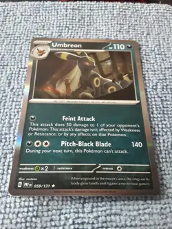 Pokemon Prismatic Eevee Evolutions Lot Of 6 Holo Or Reverse Holo Cards Umbreon - Image 2