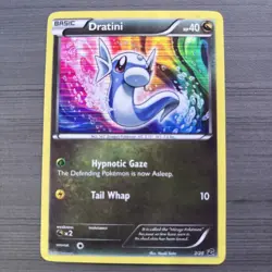Pokemon TCG Dratini 2/20 Dragon Vault Holo Card Lightly Played - Image 1