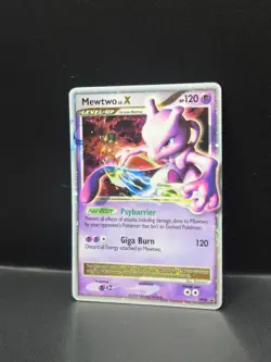 Pokemon Mewtwo LV.X Holo Card 2007-09 Diamond and Pearl Black Star Promos #DP28 - Image 2