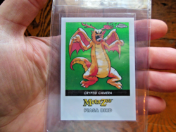 MetaZoo Topps Chrome Piasa Bird Green Refractor Card Cryptid Camera 45/99 - Image 1