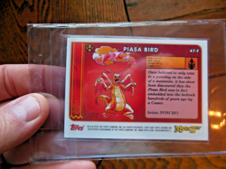 MetaZoo Topps Chrome Piasa Bird Green Refractor Card Cryptid Camera 45/99 - Image 2