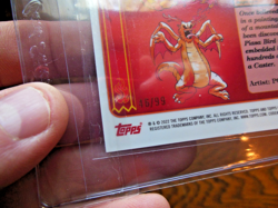 MetaZoo Topps Chrome Piasa Bird Green Refractor Card Cryptid Camera 45/99 - Image 3