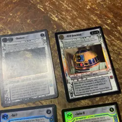 Star Wars CCG A New Hope Foil Card Lot 17 Cards VGC - Image 3
