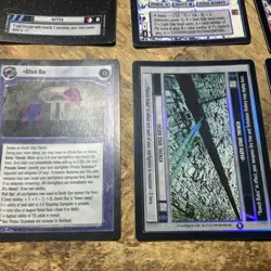 Star Wars CCG A New Hope Foil Card Lot 17 Cards VGC - Image 4